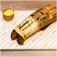 Falafel,Lettuce,Tomato,Cucumber,Sauce