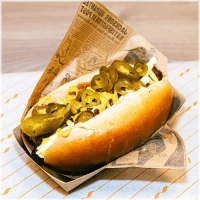 Beef Patty,Cheddar,Jalapenos,Lettuce,Tomato,Pickles,Hot Sauce